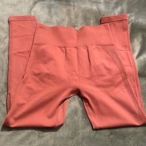 Brown workout leggings size medium